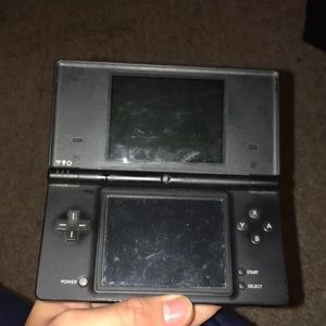 Nintendo DS with Pokémon black